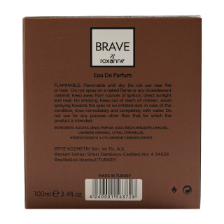 ادوپرفیوم مردانه رکسان مدل Brave با رایحه بلک افغان حجم 100 میلی لیتر - تصویر 5